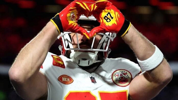 Travis Kelce Sends Love to Taylor Swift with Heart Gesture After Scoring a Touchdown: 'I Love You'