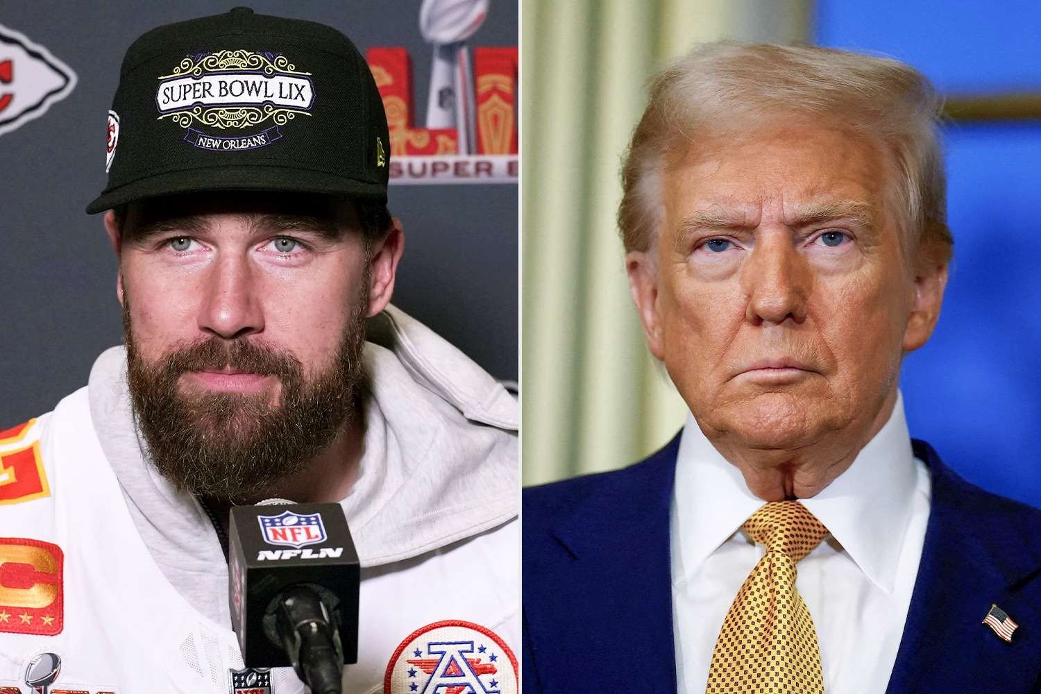 "I don't really care who you are" Travis Kelce sends powerful Super Bowl message to Trump amid Swift-Mahomes political tension