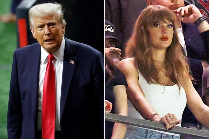 Donald Trump reveals Taylor swift was the major reason why chiefs loss the game and should be banned from attending any game henceforth