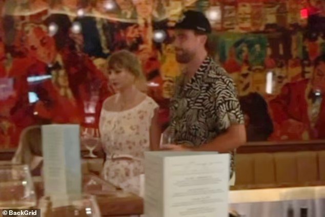 Taylor Swift's face says it all as she has cozy dinner with boyfriend Travis Kelce after Blake Lively subpoena twist