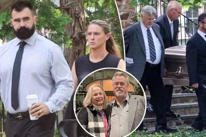 Jason and Kylie Kelce Attend Funeral for Ed’s Girlfriend Despite Knowing Donna Kelce Didn’t Want Them There