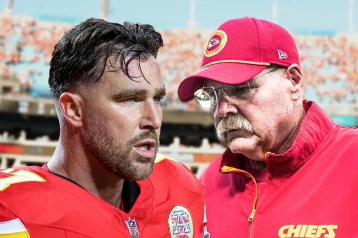 Kansas Chiefs City Loss for the Second Time in a Row Is as a Result of Taylor Swift Not Coming to Cheer Travis Kelce on the Field, Says He Lacks Motivation and Needs to Retire — Coach Andy Reid