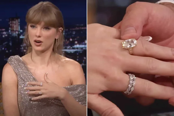 Fans rage as Travis Kelce gets exposed for proposing to Taylor Swift with a cheap, old ring — say he doesn’t care about her