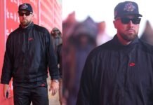 Fans Roast and Blast Travis Kelce for Poor Fashion Sense Since He Met Taylor Swift, Saying He Now Dresses Like a Cab Driver With a Strong Face Fans Roast and Blast Travis Kelce for Poor Fashion Sense Since He Met Taylor Swift, Saying He Now Dresses Like a Cab Driver With a Strong Face