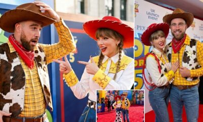 BREAKING: “Tay Story” Takes Over the Toy Story 5 Premiere as Taylor Swift Appears as Jessie Alongside Travis Kelce Dressed as Woody - But One Detail Has Fans Seriously Talking… See Photos