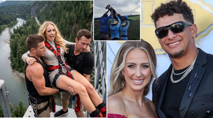 Bungee Jump Tragedy in Missouri: Brittany Mahomes’ Leap to Impress Her Husband Turns Fatal After Cord “Fails” Mid-Air