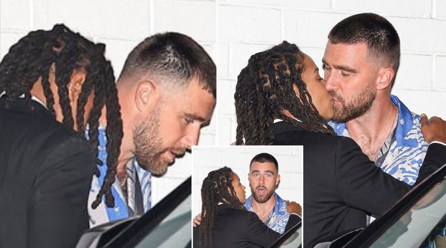 Travis Kelce Caught Kissing Mystery Woman at His Bachelor Party at Bird Street — The Identity of the Woman Has Been Confirmed as Taylor’s Best…