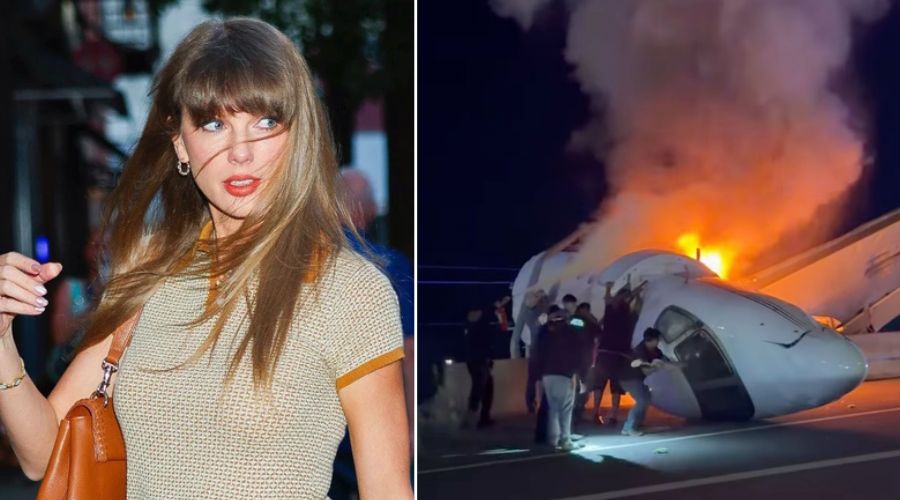 1 Dead, 5 Injured in Fiery Texas Private Jet Crash on Highway - One Victim Identified as Popstar Taylor Swift, and She Has Been Confirmed…