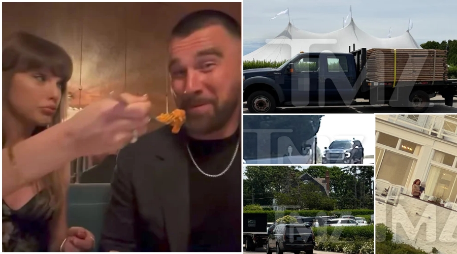 Taylor Swift and Travis Kelce Launch Secret Rhode Island Wedding Weekend with Star-Studded A-List Guests Arriving