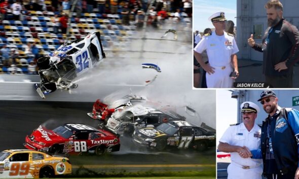 BREAKING: 2 Dead, 30 Spectators Injured in Massive NASCAR Crash in San Diego — NFL Star Travis Kelce and His Brother Tragically Involved, Both Confirmed…