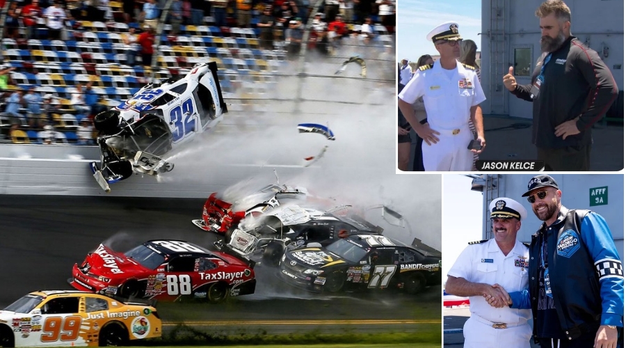 BREAKING: 2 Dead, 30 Spectators Injured in Massive NASCAR Crash in San Diego — NFL Star Travis Kelce and His Brother Tragically Involved, Both Confirmed…