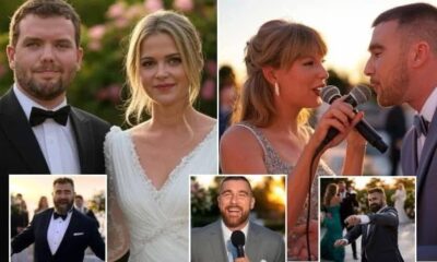 Taylor Swift’s Brother Austin Marries Model Sydney Ness in a Drama-Filled Wedding With Taylor Swift, Her Parents, Travis Kelce, Jason Kelce, and Their Families and other A-List Celebrities Present
