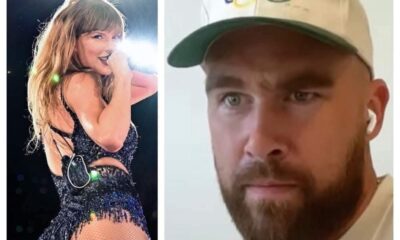 After not seeing Taylor Swift Since Her Songwriter Hall of Fame Induction Appearance, The moment Travis Kelce saw this photo of Taylor, He couldn't hide his Hilarious Reaction.... See Full Clip