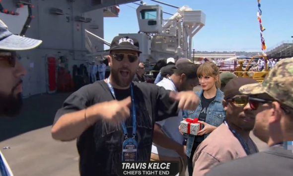 Taylor Swift Spotted Surprising Travis Kelce with a Sweet Father’s Day Gift as He Attends a NASCAR Race in San Diego