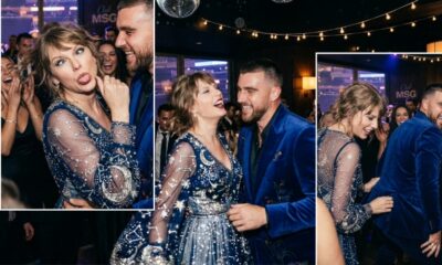 First Footage of Taylor Swift’s Celestial Look and Travis Kelce’s Royal Style at Their Epic, Arena-Sized Late-Night Wedding Party at MSG, Which Lasted Until 2:00 a.m. - But Their Dance Clip Broke the Internet as Taylor Was Hilariously Mocked Over Her “Embarrassing” Moves, While Travis Was in Another Dimension, Twerking His Bachelorhood Away… See Unseen Clip