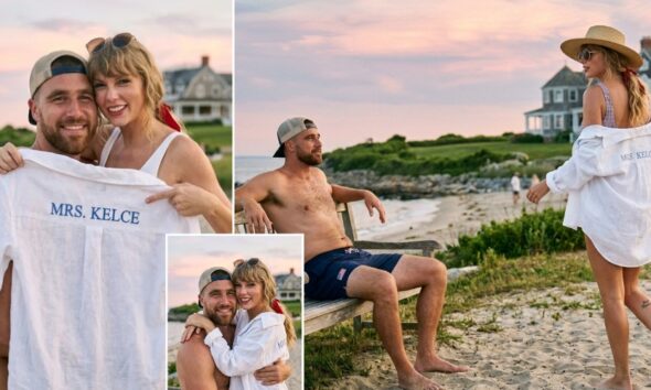 First Look at Travis Kelce and Taylor Swift After Their MSG Celestial Wedding as Mr. and Mrs. Kelce Celebrate the 4th of July… See New Photos