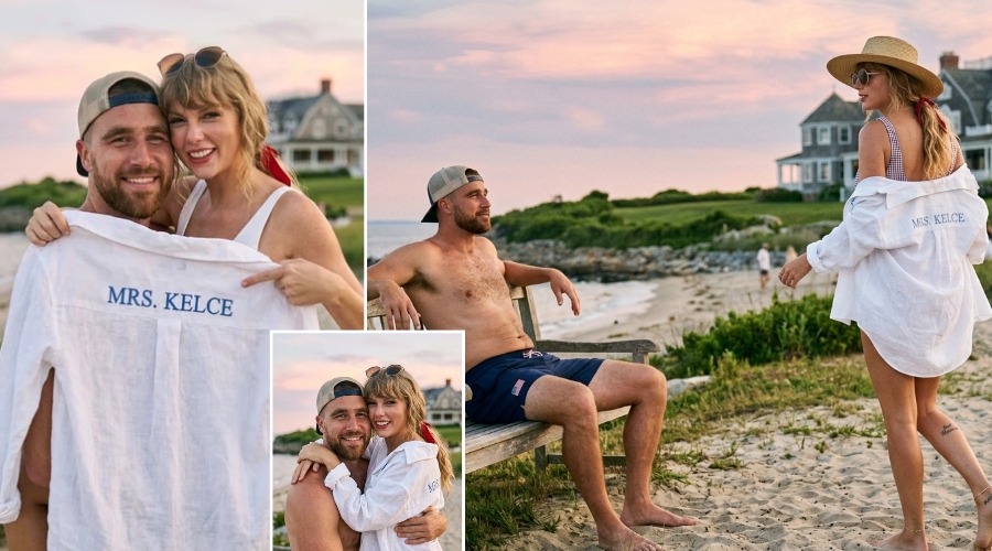 First Look at Travis Kelce and Taylor Swift After Their MSG Celestial Wedding as Mr. and Mrs. Kelce Celebrate the 4th of July… See New Photos