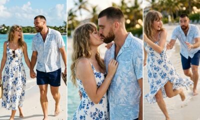 Travis Kelce and Taylor Swift Spotted Packing on Major PDA and Kissing Constantly During Bahamas Honeymoon Following Star-Studded MSG Wedding in $50K-Per-Night Villa... See 10 Amazing Photos