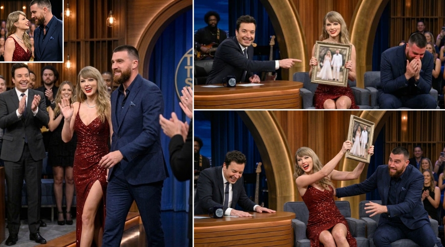 Travis Kelce and Taylor Swift Make Shocking First Public Appearance as a Married Couple on 'The Tonight Show Starring Jimmy Fallon'