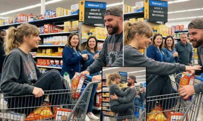Taylor Swift and Travis Kelce Spotted Doing Their Own Midnight Grocery Shopping at Walmart After Their Wedding, Showing How the Celebrity Couple Does Unusual Things Like Average Americans, but Fans Can’t Get Enough of the Hilarious Moment Taylor Playfully Sits Inside a Shopping Cart While Travis Pulls Her Through the Aisles... See the 2 Minutes Viral Clip
