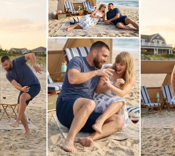 First 20 Photos and Clip from Taylor Swift and Travis Kelce’s Private Honeymoon Date Revealed as Travis Surprises Her with a Dance Performance While Taylor Gets Tipsy and Is Sweetly Carried Back to the Hotel by Her Gentle Husband, See the Never-Before-Seen Moments