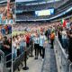 First Glimpse of a Monumental Moment Taylor Swift and Travis Kelce Stun in Matching Argentina Jerseys as They Walk into New York–New Jersey Stadium for the 2026 World Cup Final, Receiving a Roaring Standing Ovation from Tom Cruise, JAY-Z, Rihanna, and Other A-List Celebrities… See Never-Before-Seen Photos and Unseen Clips