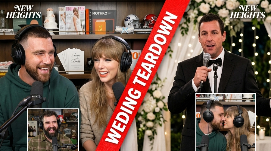 Watch the Full 60-Minute “New Heights” Podcast Episode of Taylor Swift and Husband Travis Kelce’s First Post-Wedding Interview - As Her Newlywed Debut Instantly Smashes Ratings Records