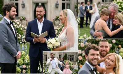 Taylor Swift’s Brother Austin Marries Longtime Girlfriend and Model Sydney Ness in a Dramatic Ceremony at Taylor Swift’s Private Mansion in Watch Hill, Rhode Island, Attended by Newlyweds Taylor Swift and Travis Kelce, Their Parents