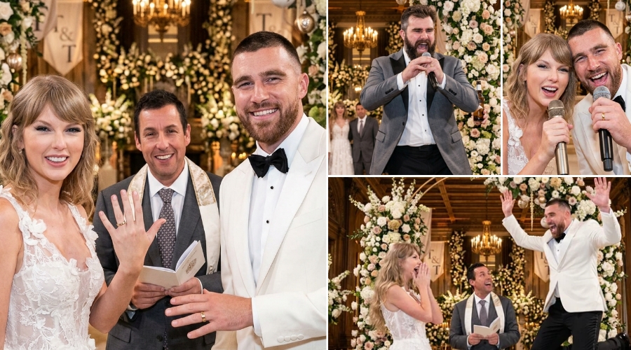 Taylor Swift Finally Drops First Official Photos and Videos From Their Star-Studded MSG Wedding