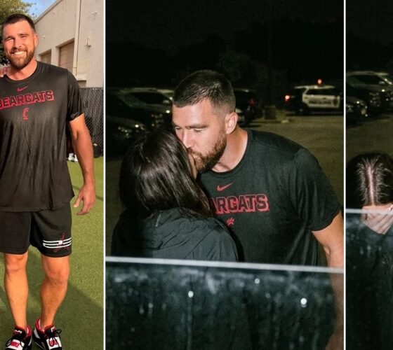 Travis Kelce Spotted Forcefully Kissing Mystery Woman in Chiefs Training Camp Parking Lot After Almost a Month After Wedding and Ahead of Training Camp Starting on July 29 And the Mystery Woman Has Been Confirmed to Be Taylor's... See More