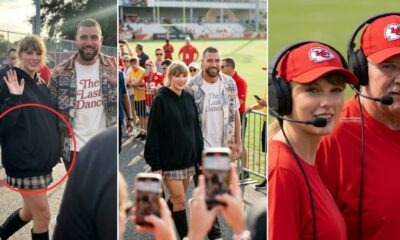 Travis Kelce Shockingly Arrives at Chiefs Training Camp Hand-in-Hand With Wife Taylor Swift, Sending the Internet Into An Absolute Meltdown as She Sparks Major Pregnancy Rumors in Oversized Baggy Clothes and a Subtle Weight Gain