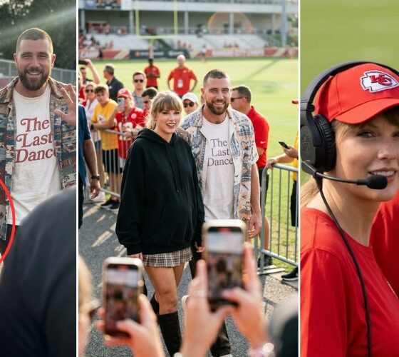 Travis Kelce Shockingly Arrives at Chiefs Training Camp Hand-in-Hand With Wife Taylor Swift, Sending the Internet Into An Absolute Meltdown as She Sparks Major Pregnancy Rumors in Oversized Baggy Clothes and a Subtle Weight Gain