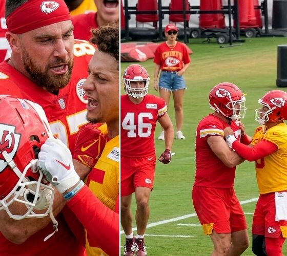 Travis Kelce and Patrick Mahomes Lost Control in an Explosive Sideline Argument at Chiefs Training Camp After Patrick Screamed "Keep Taylor and Her Circus Off My Field and Focus on Football" Over Endless Media Distractions, Prompting Travis to Snap Back