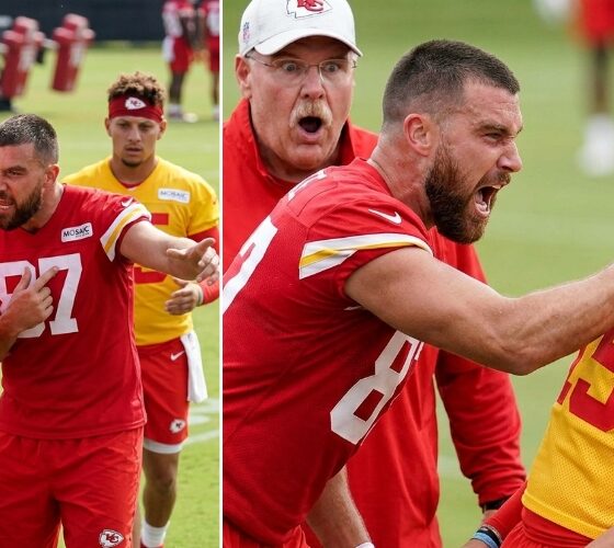 Travis Kelce Completely Loses His Temper on Day 2 of Chiefs Training Camp After Being Repeatedly Cautioned by Coach Andy Reid Over a Recurring On-Field Mistake
