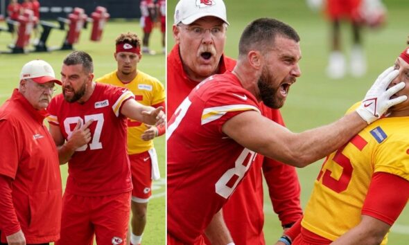 Travis Kelce Completely Loses His Temper on Day 2 of Chiefs Training Camp After Being Repeatedly Cautioned by Coach Andy Reid Over a Recurring On-Field Mistake