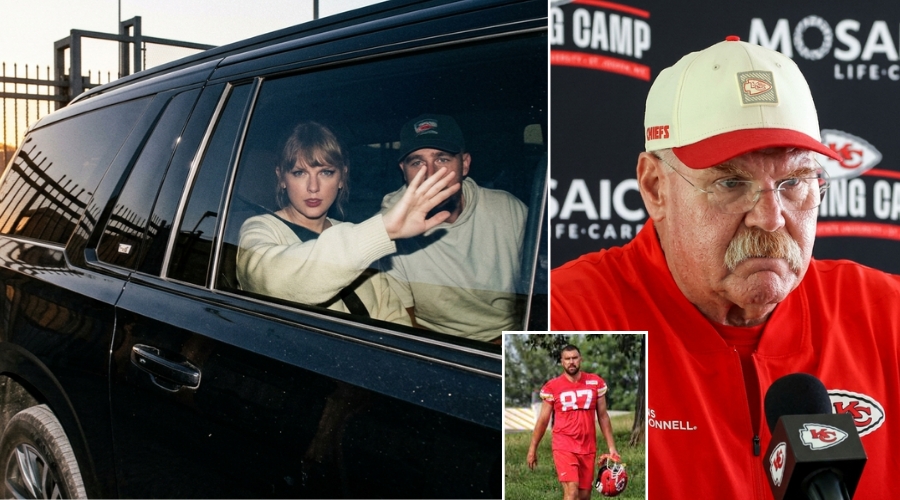 Travis Kelce Mysteriously Walks Out of Chiefs Training Camp on Day 3 Right Before Mandatory Team Meetings, Sparks Immediate National Panic as Exclusive Gate Footage Shows Pop Superstar Wife Taylor Swift Shielding His Face in the Passenger Seat of a Tinted Black SUV Escorting Him Straight to a Private Airstrip