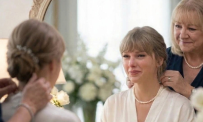 Full Video of Emotional Moment Before the Wedding Started as Travis Kelce’s Mom Donna Hands Taylor Swift Her Grandmother Margaret’s 60-Year-Old Pearl Necklace