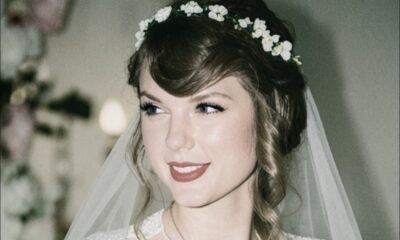 Travis Kelce Finally Drops Photos of His Beautiful Wife Taylor Swift’s Goddess Wedding Dress Fans Have Been Begging For