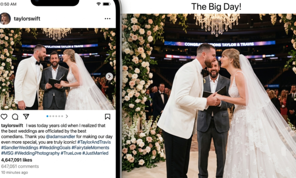 Taylor Swift Unexpectedly Drops Official MSG Wedding Album on Instagram, Shatters World Record for Most Liked Post in 10 Minutes