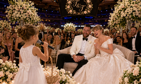 Brittany Mahomes Shares Adorable Clip of Her 5-Year-Old Daughter Sterling’s Hilarious Moment at Taylor Swift and Travis Kelce’s MSG Wedding - She Was Supposed to Throw Petals, but Grabbed the Mic Instead… What She Said Left Guests and Newlyweds in Uncontrollable Laughter... See First Look