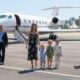 Taylor Swift and Jason and Kylie Kelce’s Daughters Wyatt, Elliotte and Bennett Touch Down in Tampa, Florida, to Support Uncle Travvy at the Chiefs vs. Buccaneers Game - But Wait Until You See Travis Ditch His Teammates and Run to Welcome His Adorable Nieces in a Sweet and Hilarious Moment That Shows How Much He Loves Them