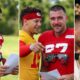 Travis Kelce Debuts Bold New “El Travador” Mustache for His 1-Month Wedding Anniversary Before Breaking Down in Tears at Chiefs Training Camp When Taylor Swift Sends a Surprise Field Delivery