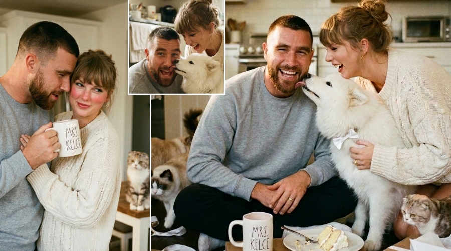 Taylor Swift Drops First-Ever Peek Inside Her New Family Home and New Married Life With Husband Travis Kelce, Dog Wendy, and Taylor’s Cats Meredith, Olivia Benson and Benjamin