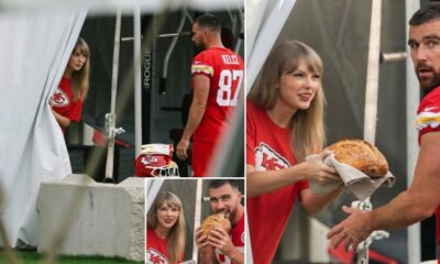 Taylor Swift Caught on Camera Delivering Her Famous Homemade Sourdough to Her Hardworking Husband Travis Kelce at Chiefs Training Camp in St. Joseph, Only for Shocked Fans to Realize It Was the Real Deal