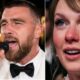 Travis Kelce Releases Emotional Video of His Surprise Country Song Performance From the Wedding – Watch the Exact Moment Taylor Swift Blushes