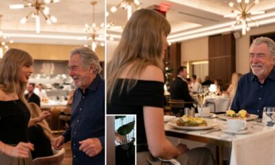 Taylor Swift and Her Father-in-Law, Ed Kelce, Spotted at 1587 Prime Dining and Dancing Without Her Husband Travis Kelce