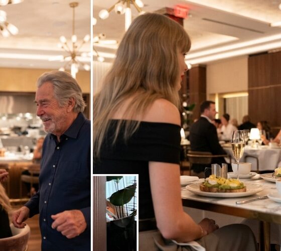 Taylor Swift and Her Father-in-Law, Ed Kelce, Spotted at 1587 Prime Dining and Dancing Without Her Husband Travis Kelce