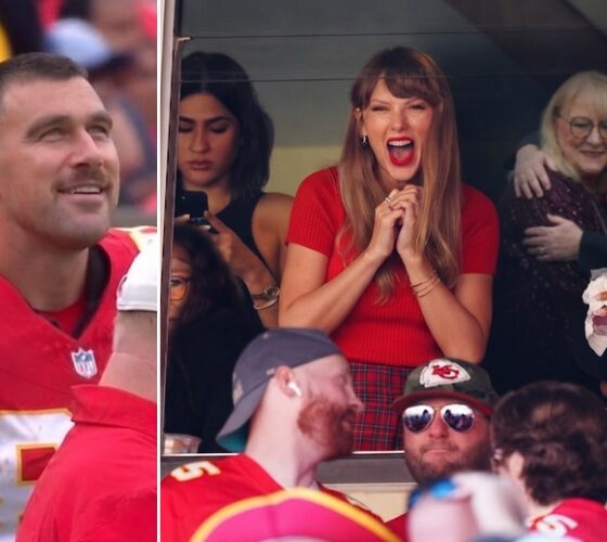 See the Moment Taylor Swift Went Crazy as Her Mom Andrea and Donna Kelce Sweetly Hugged After Travis Kelce Scored a Touchdown, But the Moment That Sent Fans Even Crazier Was Travis’ Unexpected Reaction When He Looked Over at Them and What He Said Next... See the Unseen Clip