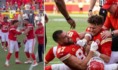 Travis Kelce and Patrick Mahomes Lose Control Just Minutes Before the Chiefs vs. Seattle Seahawks Game Begins After Patrick Calls His Wife Taylor Swift a “Big…” - What Happened Next Leaves Everyone Furious… See More