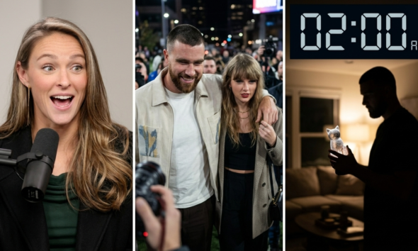 Kylie Kelce breaks silence on the ODD 2:00 AM routine Taylor Swift forces Travis to do every night after their first Kelce family getaway: "You won't believe that she makes him to..." See more